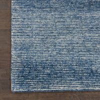 Nourison Weston Solid Eegean Blue 3'9 5'9 килим
