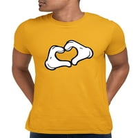 Тениска за възрастни Мики сърце