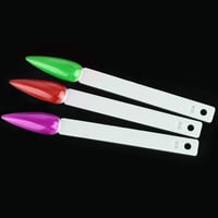 Примерни пръчки за нокти Clear Color Color Display Tips Practice Art Art с метални пръстени