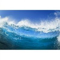 Синя океанска вълна отпечатък от дизайнерски снимки на снимки, 11