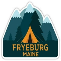 Fryeburg Maine Souvenir Vinyl Decal Sticker Camping Design Design