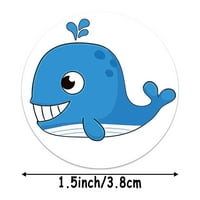 Rosarivae Rolls Kids Sticker Stickers Decors Decors Marine Animal Теми Етикети