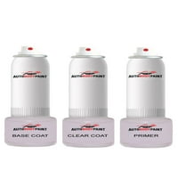 Докоснете Basecoat Plus Clearcoat Plus Primer Spray Paint Kit, съвместим с кристално сребърно метално magentis kia мотори