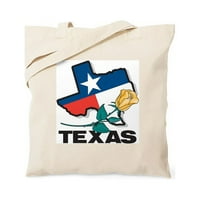 Cafepress - Texas Tote Bag - Natural Canvas Tote Bag, плат Платна чанта